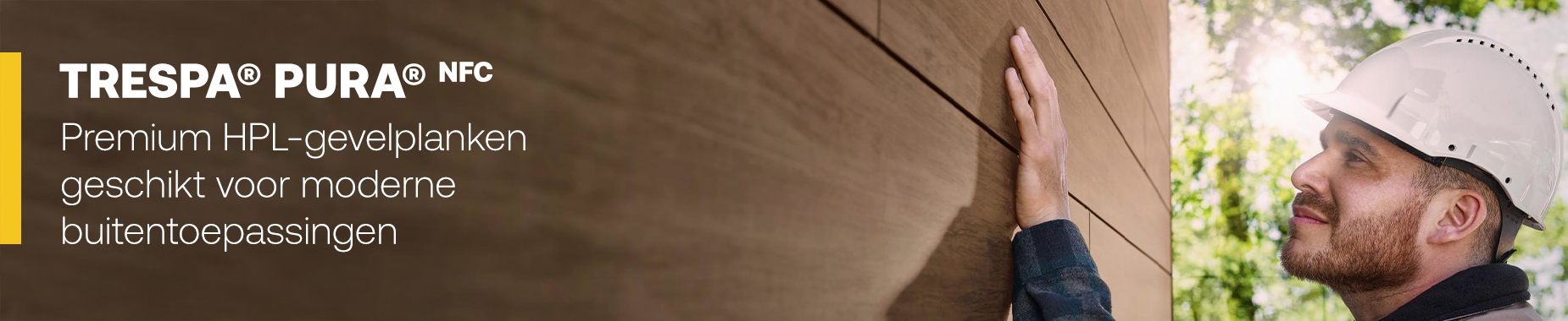 TRESPA® PURA® NFC Premium HPL-gevelplanken geschikt voor moderne buitentoepassingen